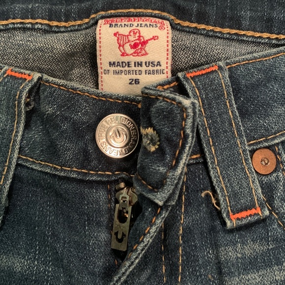 TRUE RELIGION SKINNY 26 EUC - Picture 2 of 3